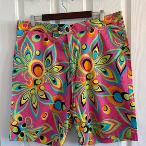 Loudmouth Pink Floral Men's Shorts